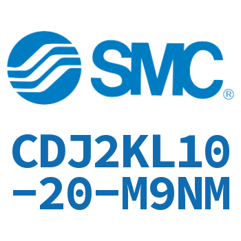 杆不回转型迷你气缸 CDJ2KL10-20-M9NM