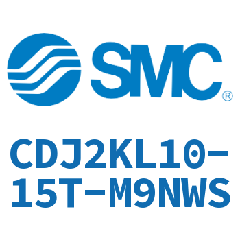 杆不回转型迷你气缸 CDJ2KL10-15T-M9NWS