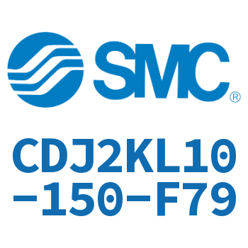 杆不回转型迷你气缸 CDJ2KL10-150-F79