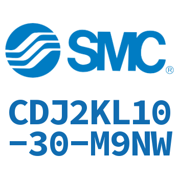 杆不回转型迷你气缸 CDJ2KL10-30-M9NW