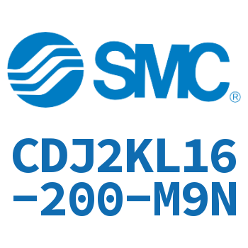 杆不回转型迷你气缸 CDJ2KL16-200-M9N