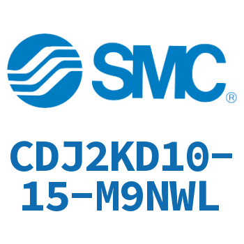 双耳环杆不回转迷你气缸 CDJ2KD10-15-M9NWL