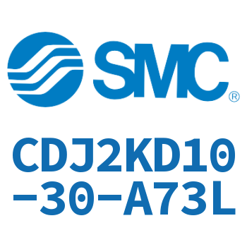 双耳环杆不回转迷你气缸 CDJ2KD10-30-A73L