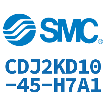 双耳环杆不回转迷你气缸 CDJ2KD10-45-H7A1