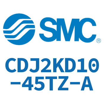 双耳环杆不回转迷你气缸 CDJ2KD10-45TZ-A
