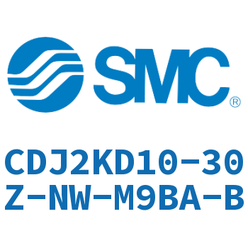 双耳环杆不回转迷你气缸 CDJ2KD10-30Z-NW-M9BA-B