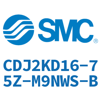 双耳环杆不回转迷你气缸 CDJ2KD16-75Z-M9NWS-B