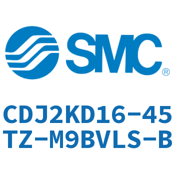 双耳环杆不回转迷你气缸 CDJ2KD16-45TZ-M9BVLS-B