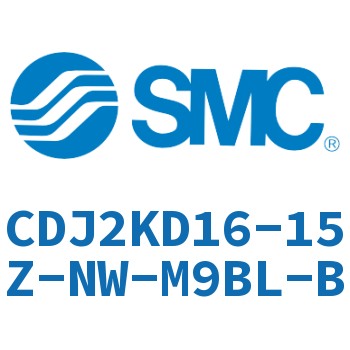 双耳环杆不回转迷你气缸 CDJ2KD16-15Z-NW-M9BL-B