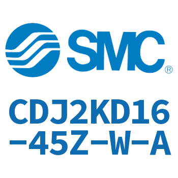 双耳环杆不回转迷你气缸 CDJ2KD16-45Z-W-A