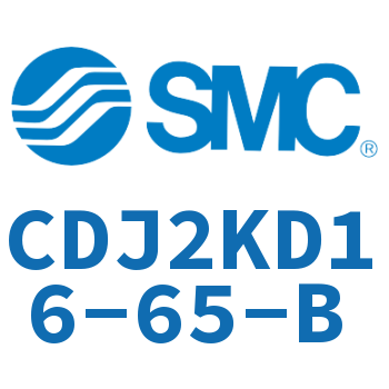 双耳环杆不回转迷你气缸 CDJ2KD16-65-B