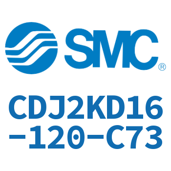 双耳环杆不回转迷你气缸 CDJ2KD16-120-C73