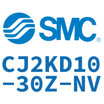 双耳环杆不回转迷你气缸 CJ2KD10-30Z-NV