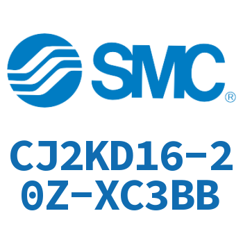 双耳环杆不回转迷你气缸 CJ2KD16-20Z-XC3BB