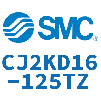 双耳环杆不回转迷你气缸 CJ2KD16-125TZ