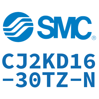 双耳环杆不回转迷你气缸 CJ2KD16-30TZ-N