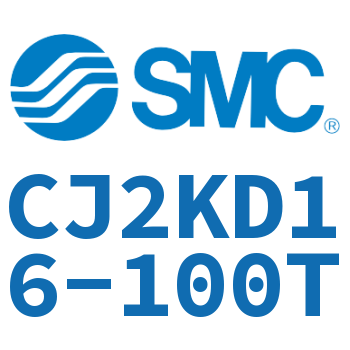 双耳环杆不回转迷你气缸 CJ2KD16-100T