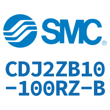 内置速度控制阀迷你气缸 CDJ2ZB10-100RZ-B