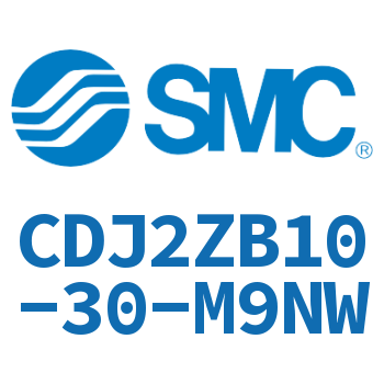 内置速度控制阀迷你气缸 CDJ2ZB10-30-M9NW