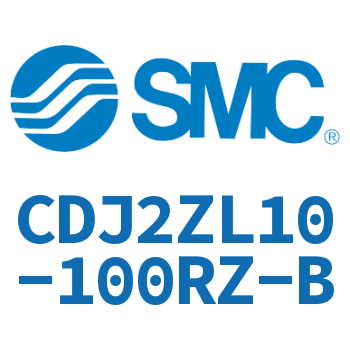 内置速度控制阀迷你气缸 CDJ2ZL10-100RZ-B