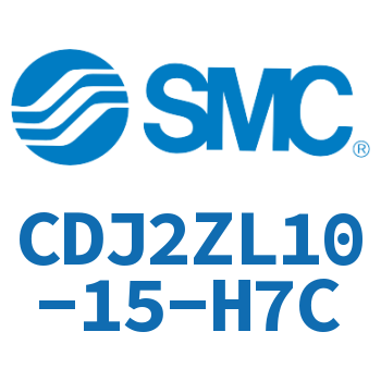 内置速度控制阀迷你气缸 CDJ2ZL10-15-H7C