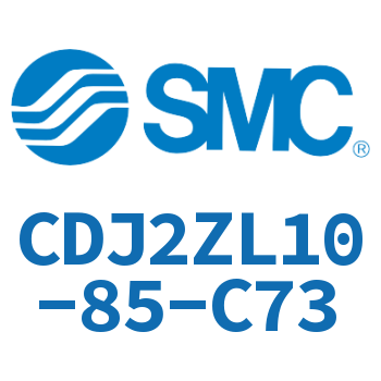 内置速度控制阀迷你气缸 CDJ2ZL10-85-C73