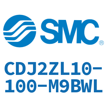 内置速度控制阀迷你气缸 CDJ2ZL10-100-M9BWL