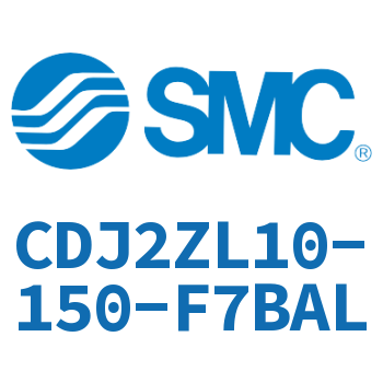 内置速度控制阀迷你气缸 CDJ2ZL10-150-F7BAL