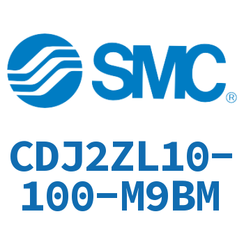 内置速度控制阀迷你气缸 CDJ2ZL10-100-M9BM
