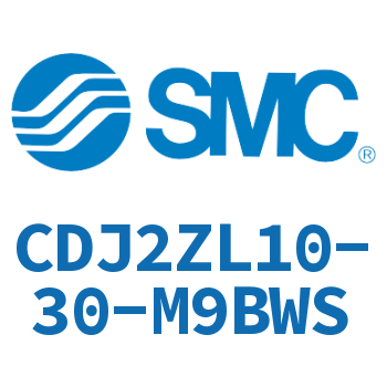 内置速度控制阀迷你气缸 CDJ2ZL10-30-M9BWS