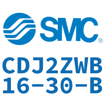 内置速度控制阀迷你气缸 CDJ2ZWB16-30-B