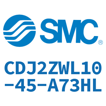 内置速度控制阀迷你气缸 CDJ2ZWL10-45-A73HL