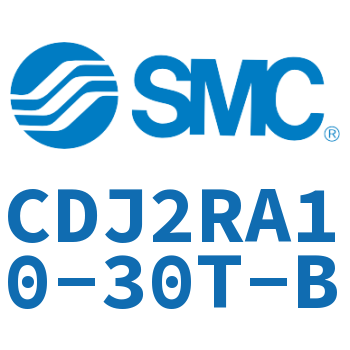 直接安装型不锈钢迷你气缸 CDJ2RA10-30T-B