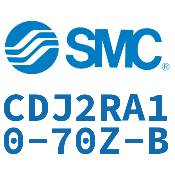 直接安装型不锈钢迷你气缸 CDJ2RA10-70Z-B