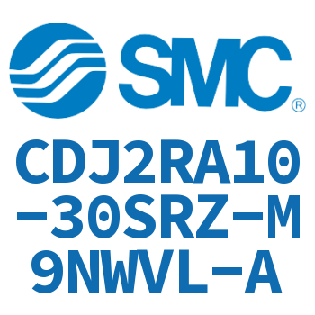 直接安装型不锈钢迷你气缸 CDJ2RA10-30SRZ-M9NWVL-A