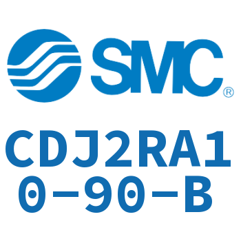 直接安装型不锈钢迷你气缸 CDJ2RA10-90-B