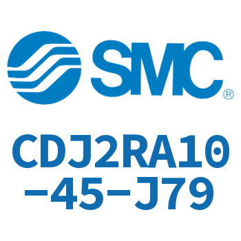 直接安装型不锈钢迷你气缸 CDJ2RA10-45-J79