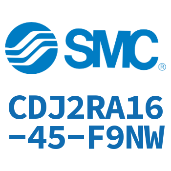 直接安装型不锈钢迷你气缸 CDJ2RA16-45-F9NW