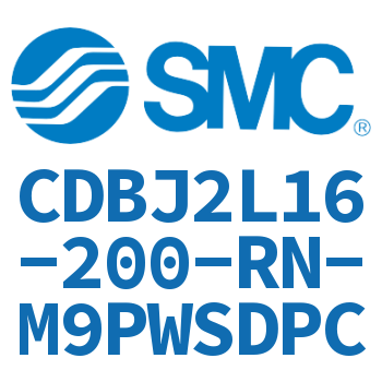 脚座型端锁气缸 CDBJ2L16-200-RN-M9PWSDPC
