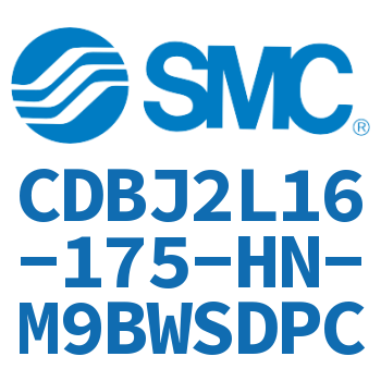 脚座型端锁气缸 CDBJ2L16-175-HN-M9BWSDPC
