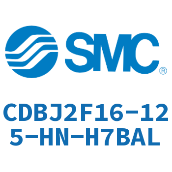 法兰型端锁气缸 CDBJ2F16-125-HN-H7BAL