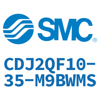 Low friction mini cylinder-CDJ2QF10-35-M9BWMS