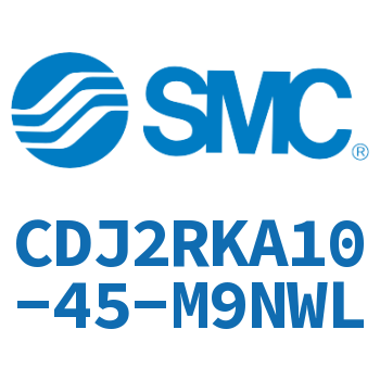 杆不回转直接安装型气缸 CDJ2RKA10-45-M9NWL