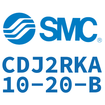 杆不回转直接安装型气缸 CDJ2RKA10-20-B
