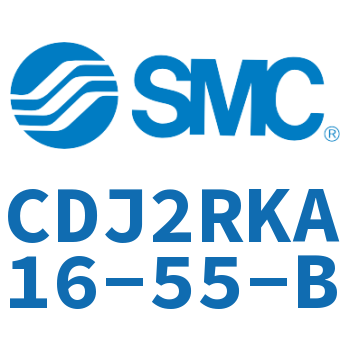 杆不回转直接安装型气缸 CDJ2RKA16-55-B