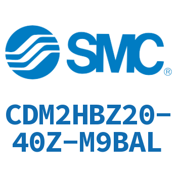 Gas-hydraulic standard cylinder-CDM2HBZ20-40Z-M9BAL