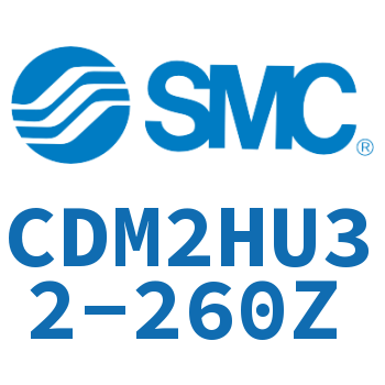 Gas-hydraulic standard cylinder-CDM2HU32-260Z