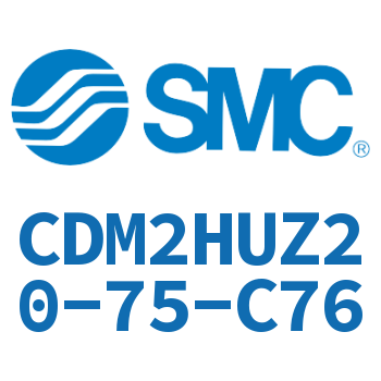 Gas-hydraulic standard cylinder-CDM2HUZ20-75-C76