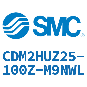 Gas-hydraulic standard cylinder-CDM2HUZ25-100Z-M9NWL