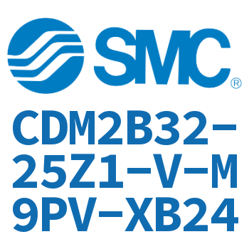 Long life standard cylinder-CDM2B32-25Z1-V-M9PV-XB24
